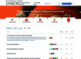 Community.syncromsp.com thumbnail