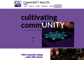 Communityartsstl.org thumbnail