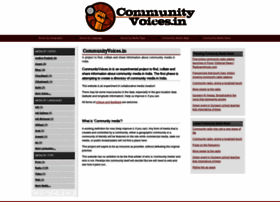 Communityvoices.in thumbnail