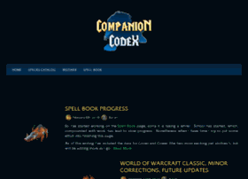 Companioncodex.com thumbnail