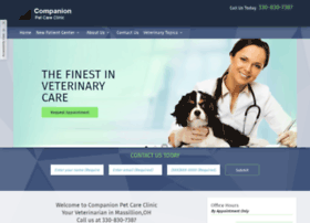 Companionpetcareclinic.com thumbnail