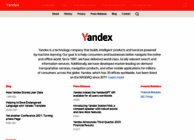 Company.yandex.com thumbnail