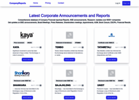 Companyreports.in thumbnail