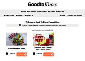 Competitions.goodto.com thumbnail