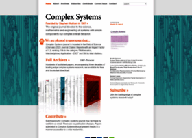 Complex-systems.com thumbnail