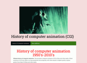 Computeranimationhistory-cgi.jimdo.com thumbnail
