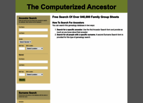 Computerized-ancestor.com thumbnail