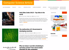 Computersciencearticle.in thumbnail