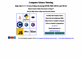 Computersciencetutoring.com thumbnail