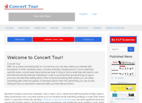 Concerttour.co thumbnail