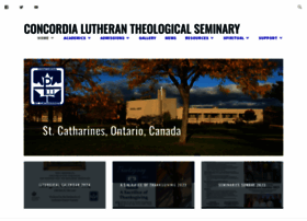 Concordia-seminary.ca thumbnail