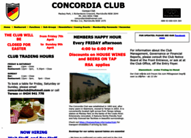 Concordiaclub.org.au thumbnail