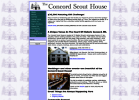 Concordscouthouse.org thumbnail Concordscouthouse.org thumbnail