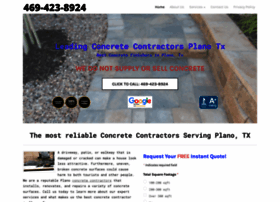 Concretecontractorsplanotx.com thumbnail