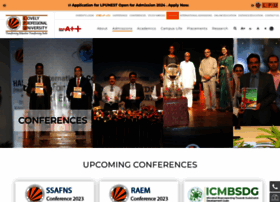 Conferences.lpu.in thumbnail