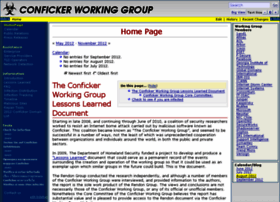Confickerworkinggroup.org thumbnail