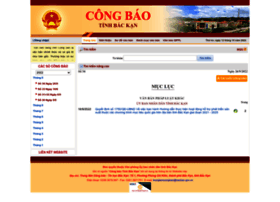 Congbao.backan.gov.vn thumbnail