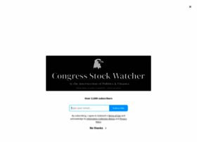 Congressstockwatcher.com thumbnail