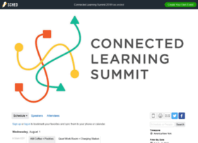 Connectedlearningsummit2018.sched.com thumbnail