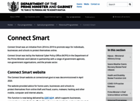 Connectsmart.govt.nz thumbnail