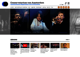Conservatoriumvanamsterdam.nl thumbnail