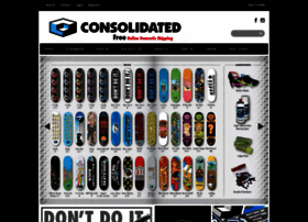 Consolidatedskateboard.com thumbnail