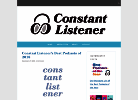 Constantlistener.com thumbnail