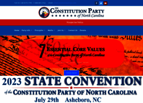 Constitutionpartync.com thumbnail