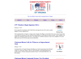 Constitutionpartyva.com thumbnail