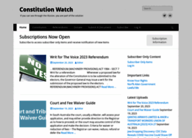 Constitutionwatch.com.au thumbnail