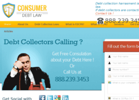 Consumerdebtlaw.com thumbnail