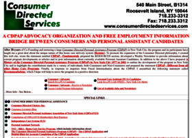 Consumerdirectedservices.com thumbnail