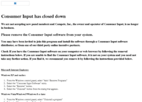 Consumerinput.com thumbnail