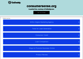 Consumersense.org thumbnail