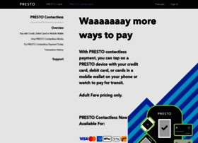 Contactless.prestocard.ca thumbnail