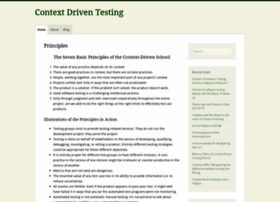 Context-driven-testing.com thumbnail