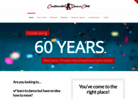 Continentaldanceclub.com thumbnail