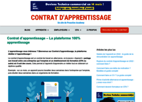 Contratdapprentissage.fr thumbnail