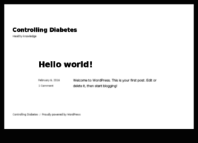Controllingdiabetes.com thumbnail