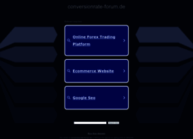 Conversionrate-forum.de thumbnail Conversionrate-forum.de thumbnail