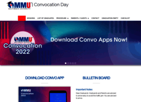 Convocation.mmu.edu.my thumbnail