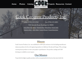 Cookconcreteproducts.com thumbnail