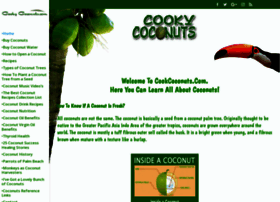Cookycoconuts.com thumbnail