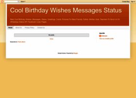 Coolbirthdaywishesmessages.blogspot.in thumbnail