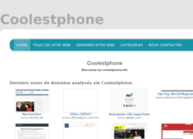 Coolestphone.info thumbnail