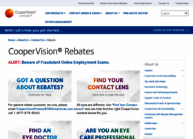 Coopervision-rebates.com thumbnail