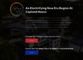 Coplandhouse.org thumbnail