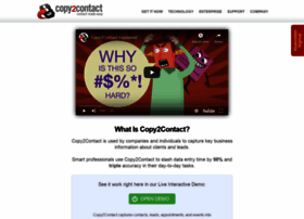 Copy2contact.com thumbnail