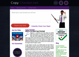 Copychecker.net thumbnail Copychecker.net thumbnail