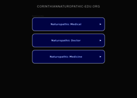 Corinthiannaturopathic-edu.org thumbnail Corinthiannaturopathic-edu.org thumbnail
